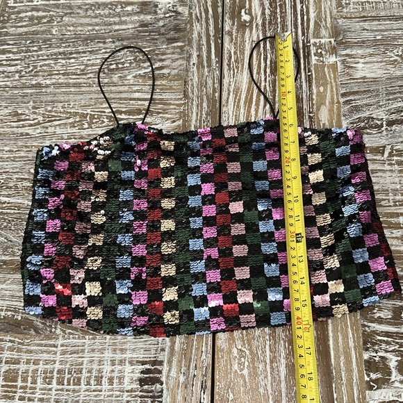 Anna Grace - Sequin top - NWOT - Picture 10 of 12